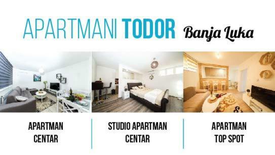 Apartman Top Spot Banja Luka Eksteriør bilde